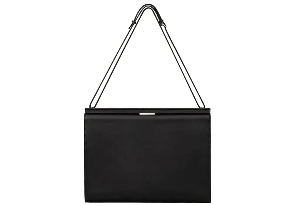 Hermes Clic H 33 Bag in Evercolor Calfskin Black Front image