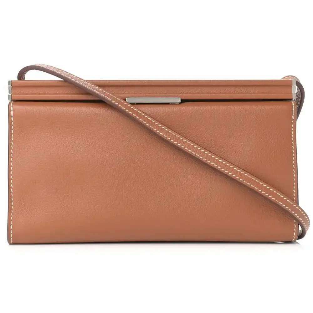 Hermes Click H 21 Bag in Evercolor Calfskin Gold