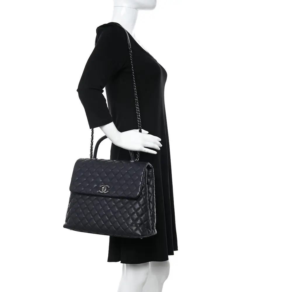 Chanel Maxi Coco Handle Bag Model