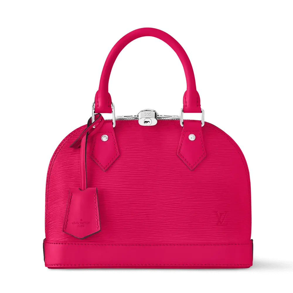 Louis Vuitton Alma BB Bag in Epi Leather Rosabella Pink