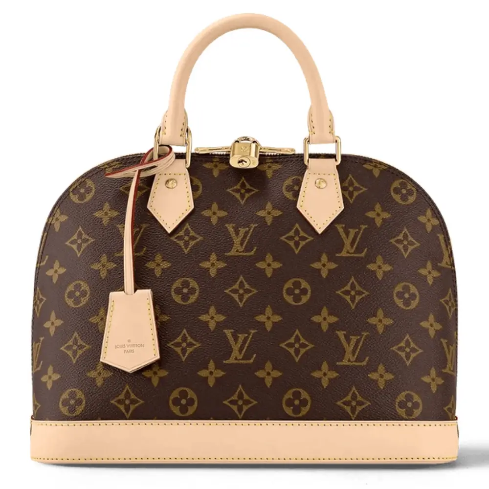 Louis Vuitton Alma MM Bag in Monogram Canvas