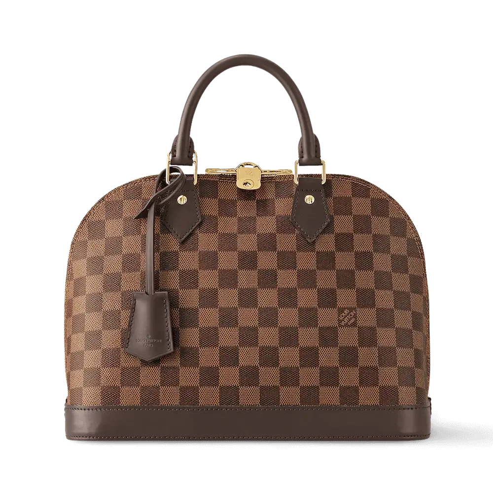 Louis Vuitton Alma PM Bag in Damier Ebene Canvas
