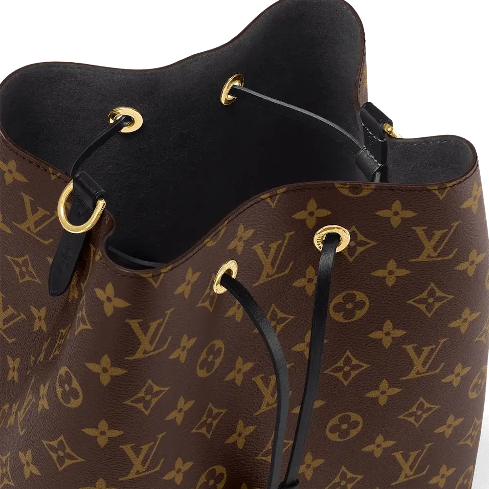 Louis Vuitton Néonoé Monogram Canvas Bag Interior Pockets 2