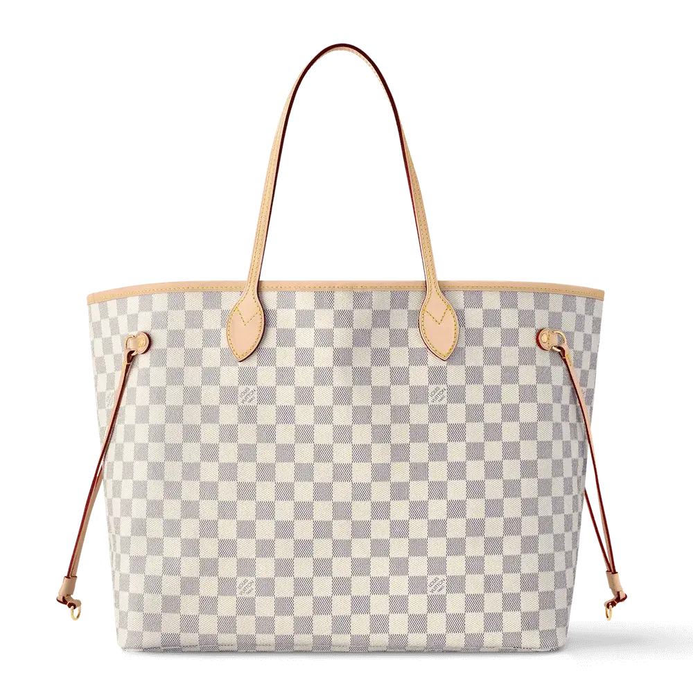 Louis Vuitton Neverfull GM Bag in Damier Azur Canvas