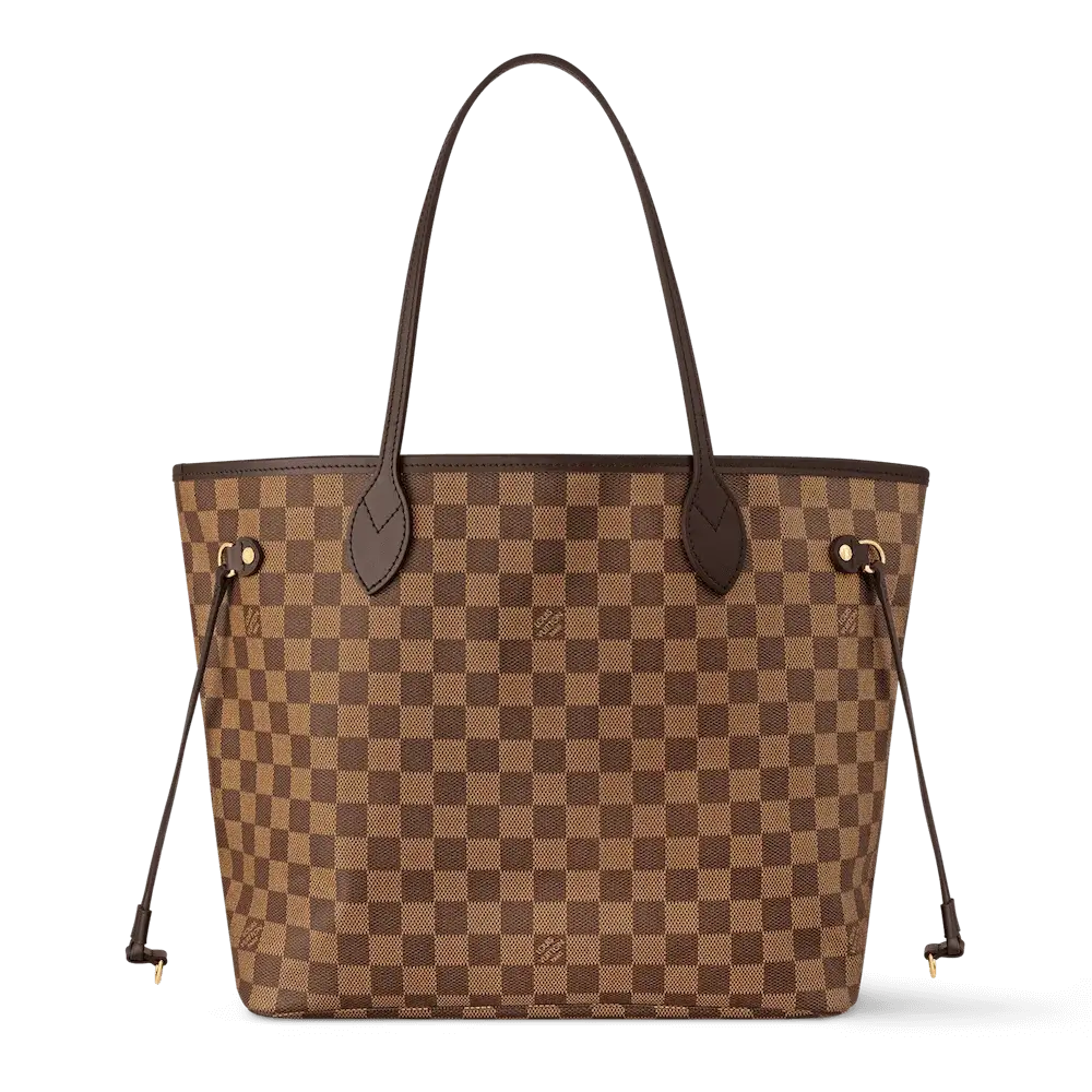 Louis Vuitton Neverfull MM Bag in Damier Ebene Canvas