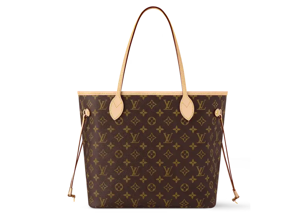 Louis Vuitton Neverfull MM Bag in Monogram Canvas Front image