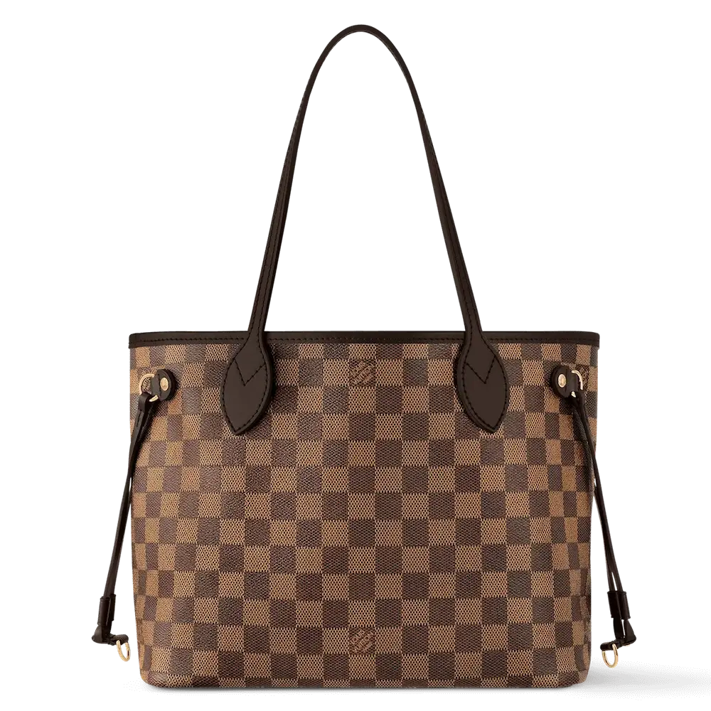 Louis Vuitton Neverfull PM Bag in Damier Ebene Canvas
