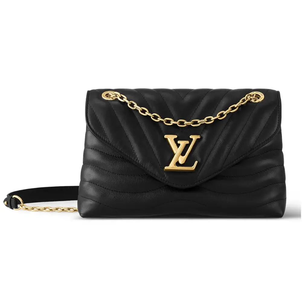 Louis Vuitton New Wave Chain Bag GM New Wave Bag Black