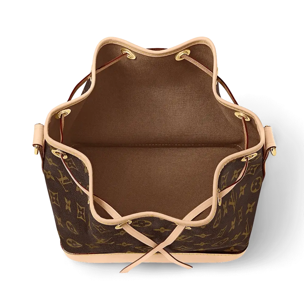 Louis Vuitton Noe BB Bag in Monogram Canvas Interior pockets 1