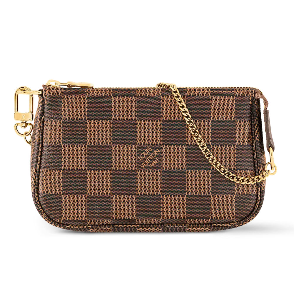 Louis Vuitton Pochette Accessoires Damier Ebene Canvas