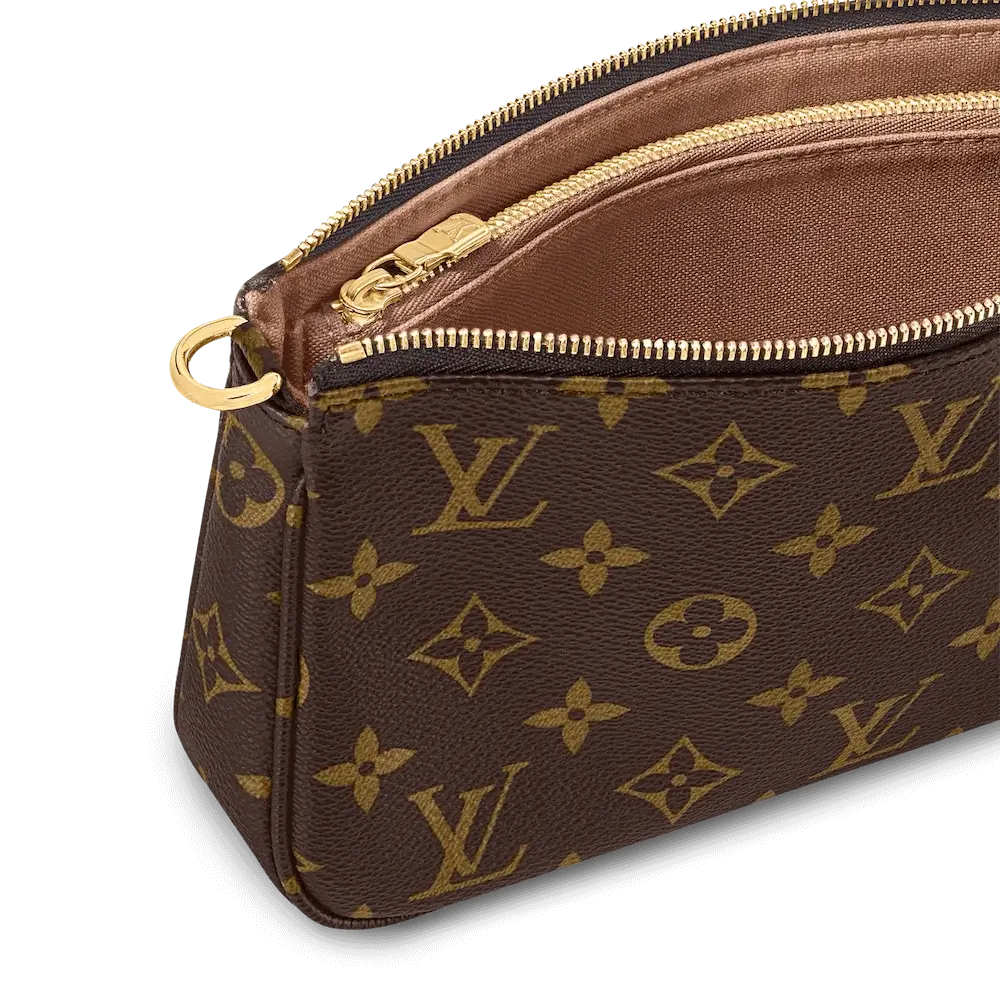 Louis Vuitton Pochette Accessoires Monogram Canvas Interior Pockets 1