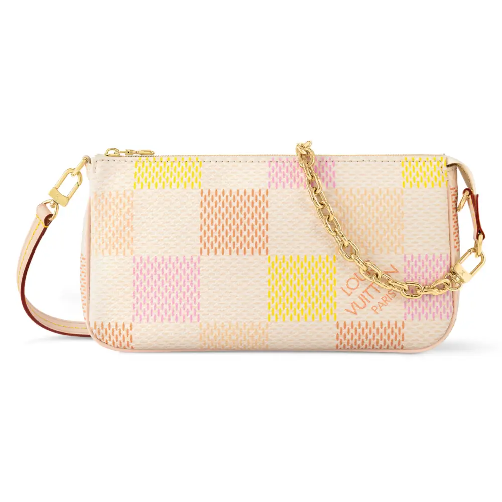 Louis Vuitton Pochette Accessories Peach Pink