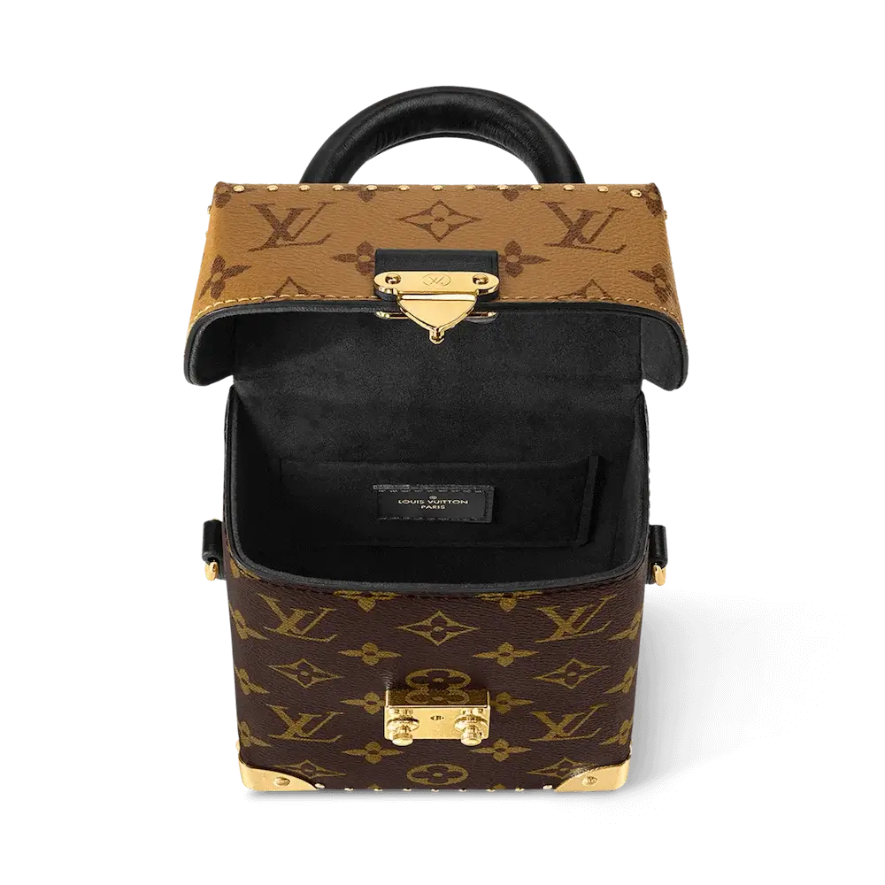 Louis Vuitton Camera Box in Monogram Reverse Interior pockets