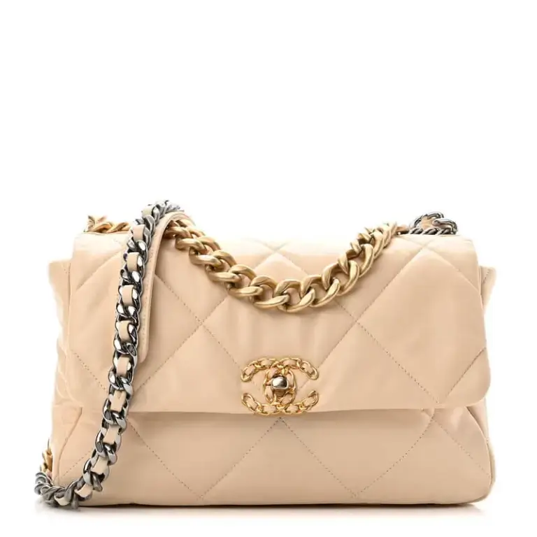 Chanel 19 Bag Beige