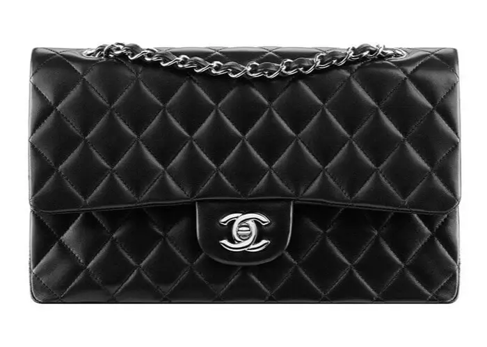 Chanel classic flap bag front image