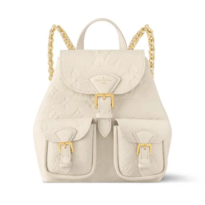 louis vuitton backup bag cream 1