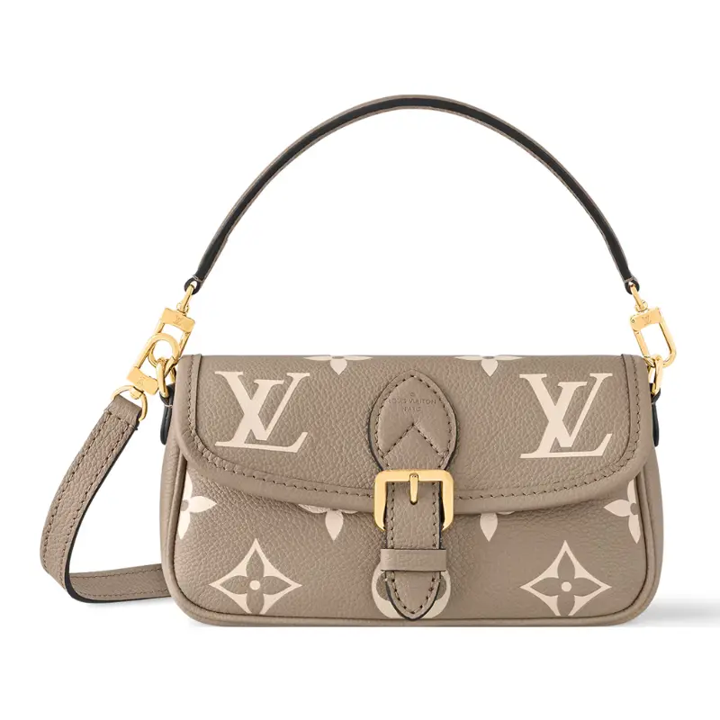 Louis Vuitton Nano Diane Bag Bi Color Monogram Empreinte