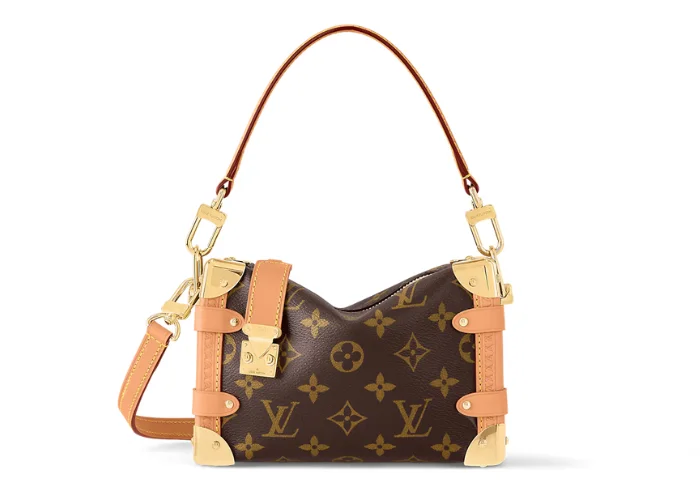 Louis Vuitton Side Trunk PM Bag in Monogram Canvas Front image