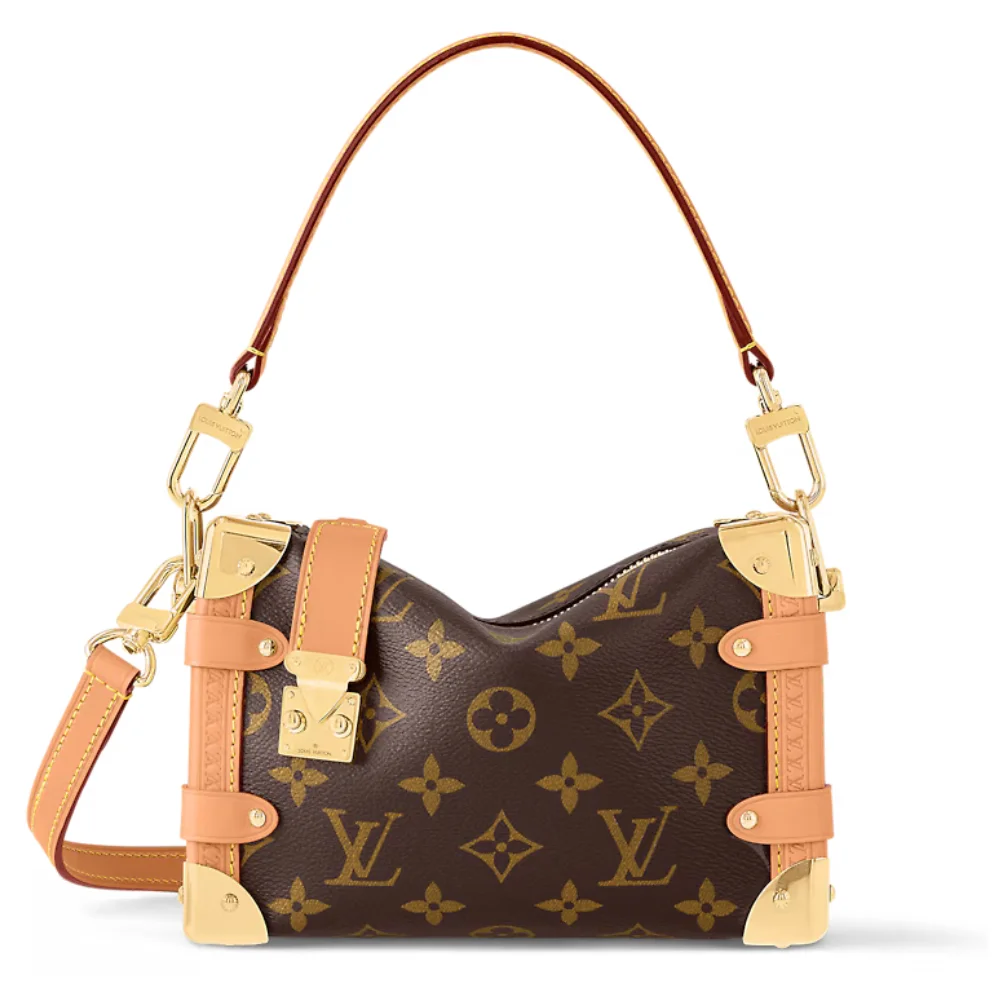 Louis Vuitton Side Trunk PM Bag in Monogram Canvas