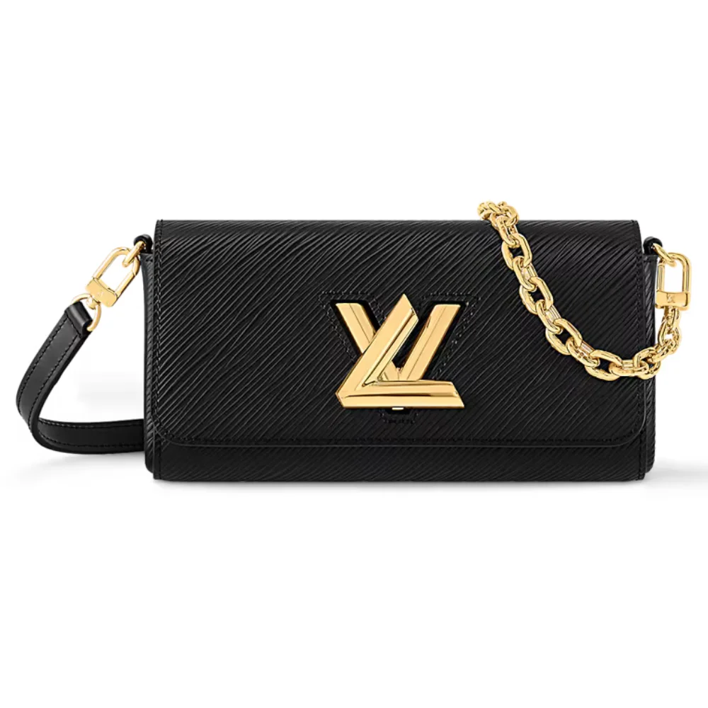 Louis Vuitton Twist West Pochette in Epi Black