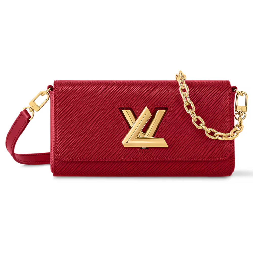 Louis Vuitton Twist West Pochette in Epi Red