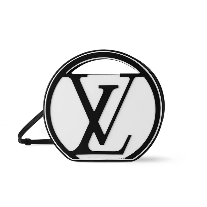 louis vuitton around me pm bag in monogram canvas bag black color hardware