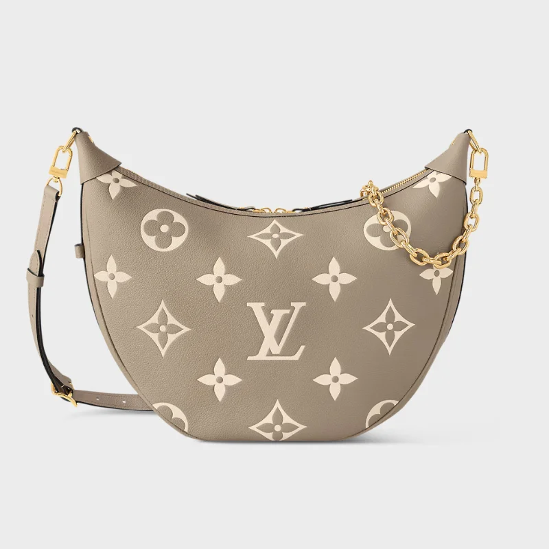 Louis Vuitton Loop Hobo Bag in Bi-color Monogram Empreinte