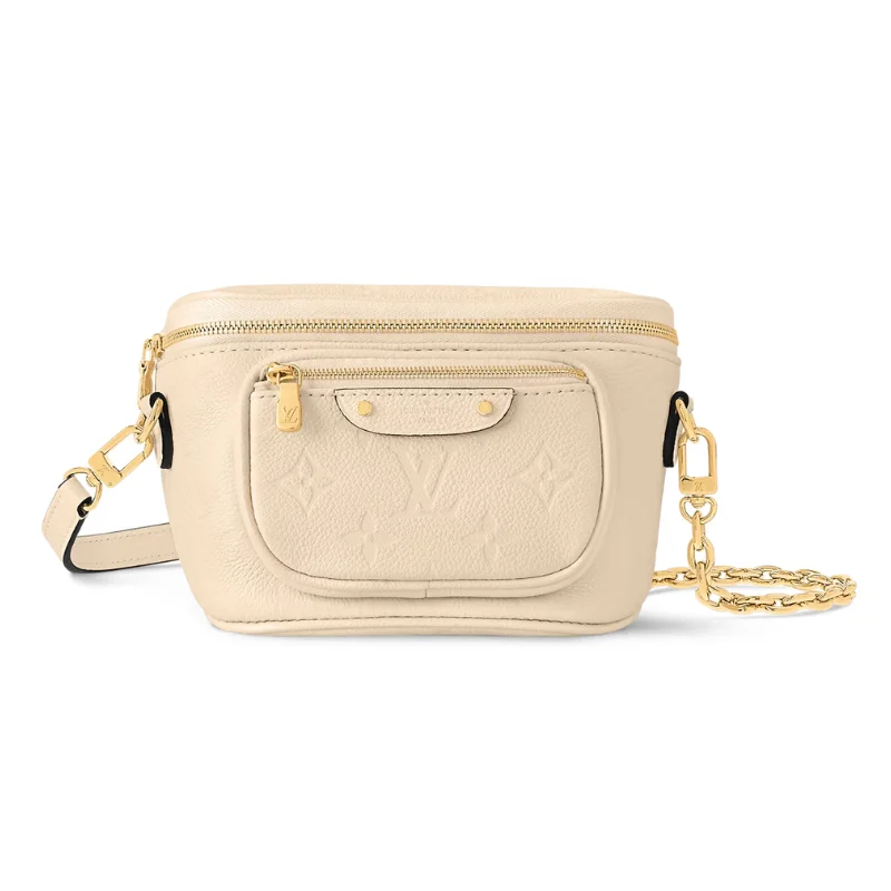 Louis Vuitton Mini Bumbag Monogram Empreinte Cream