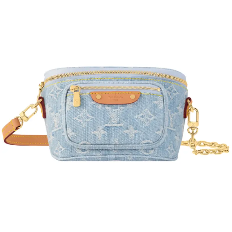 Louis Vuitton Mini Bumbag Denim Sky Blue