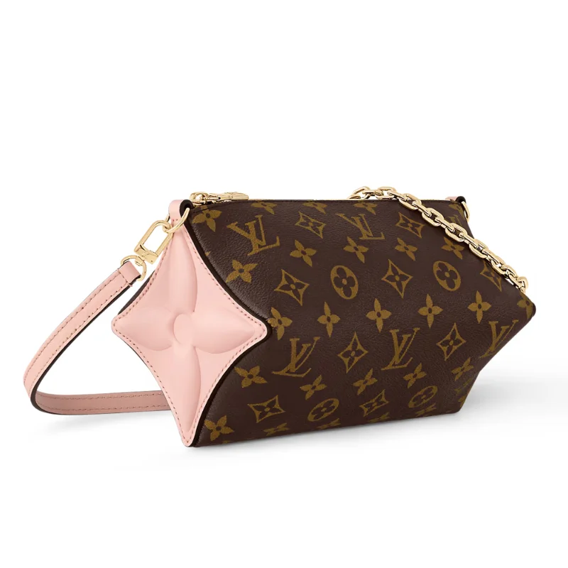 Louis Vuitton Bloom Pouch in Monogram Canvas Rose Jasmin Pink