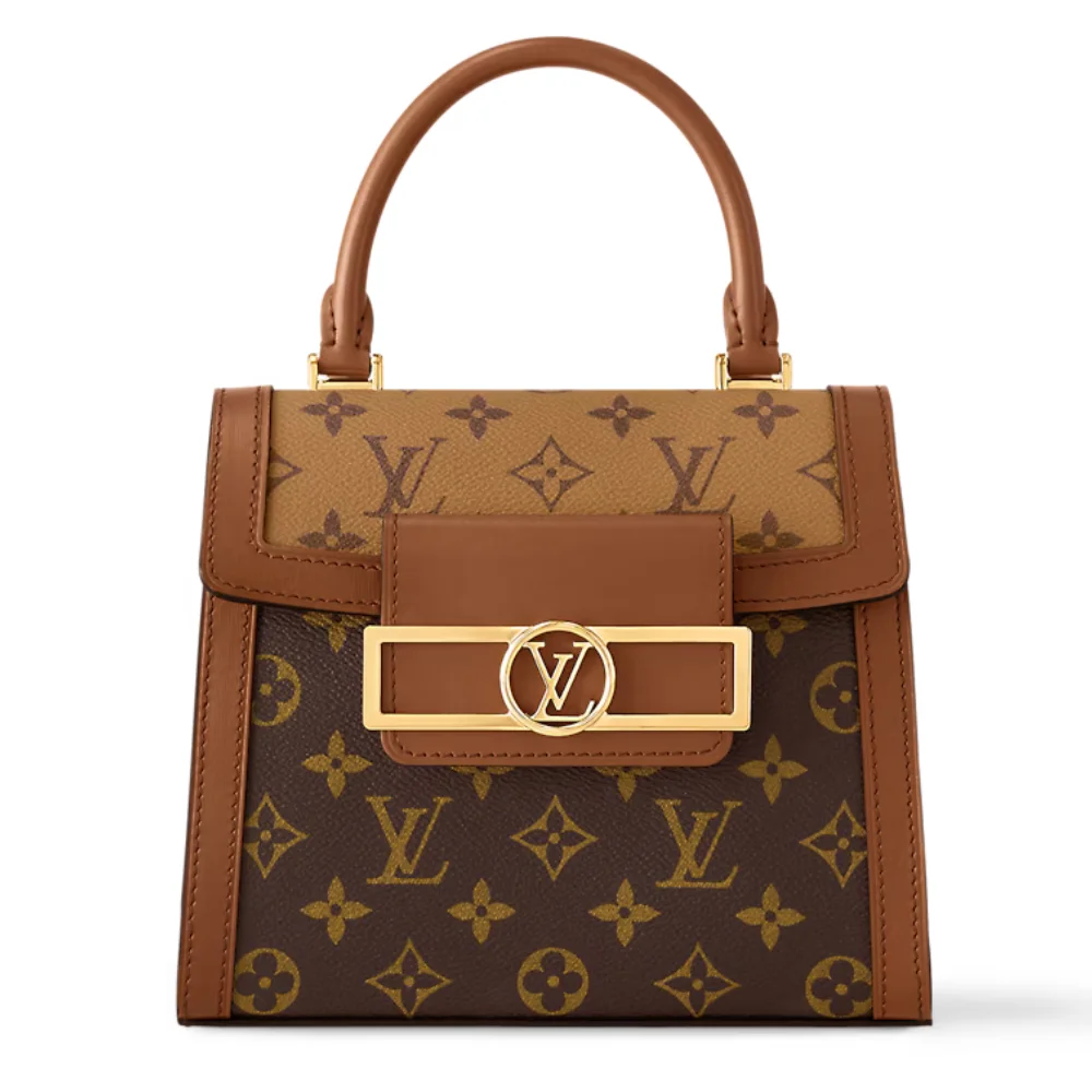 Louis Vuitton Dauphine Capitale Bag in Reversed Monogram