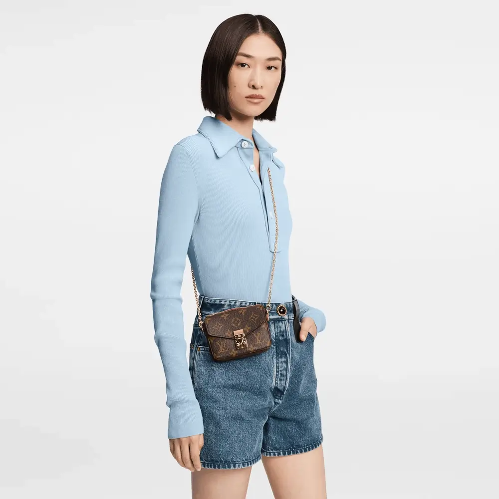 Louis Vuitton Micro Metis Bag in Monogram Canvas Model shots
