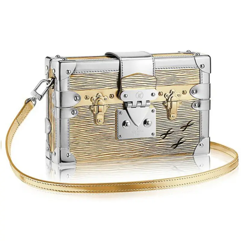 Louis Vuitton Petite Malle Bag Epi Leather