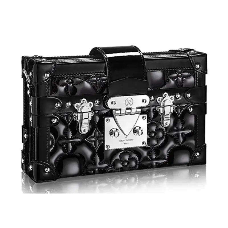 Louis Vuitton Petite Malle Bag Monogram Flower