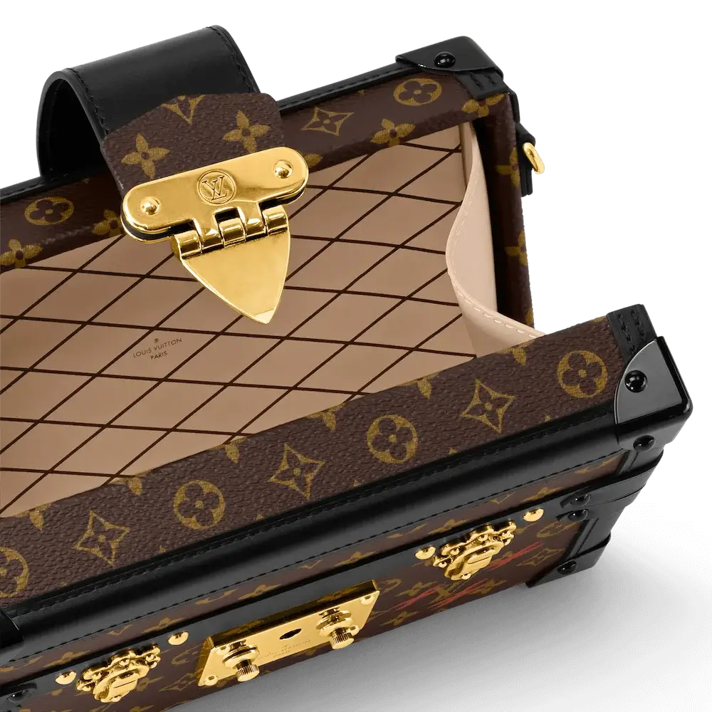 Louis vuitton petite malle Interior pockets