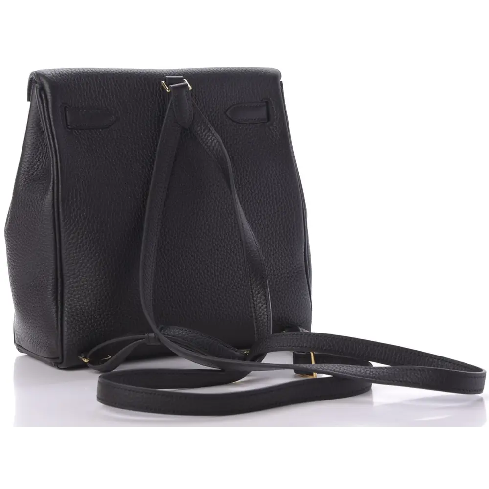 Hermes Ado 20 Backpack in Hermes Ado 20 Backpack in Clemence Black