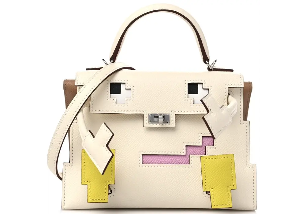 Hermes Kelly Doll Picto Bag in Epsom Front image