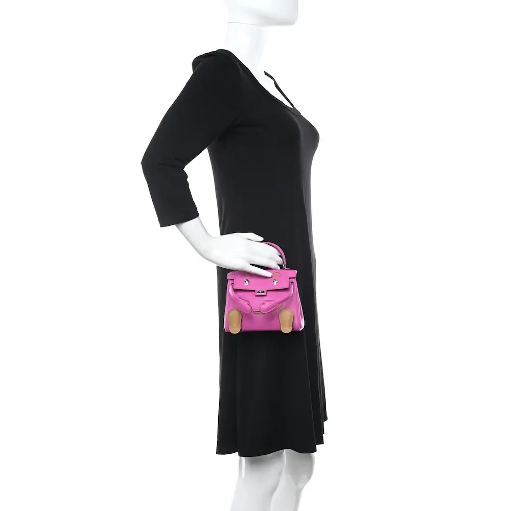 Hermes Kelly Doll Picto Bag in Epsom Model shots 2