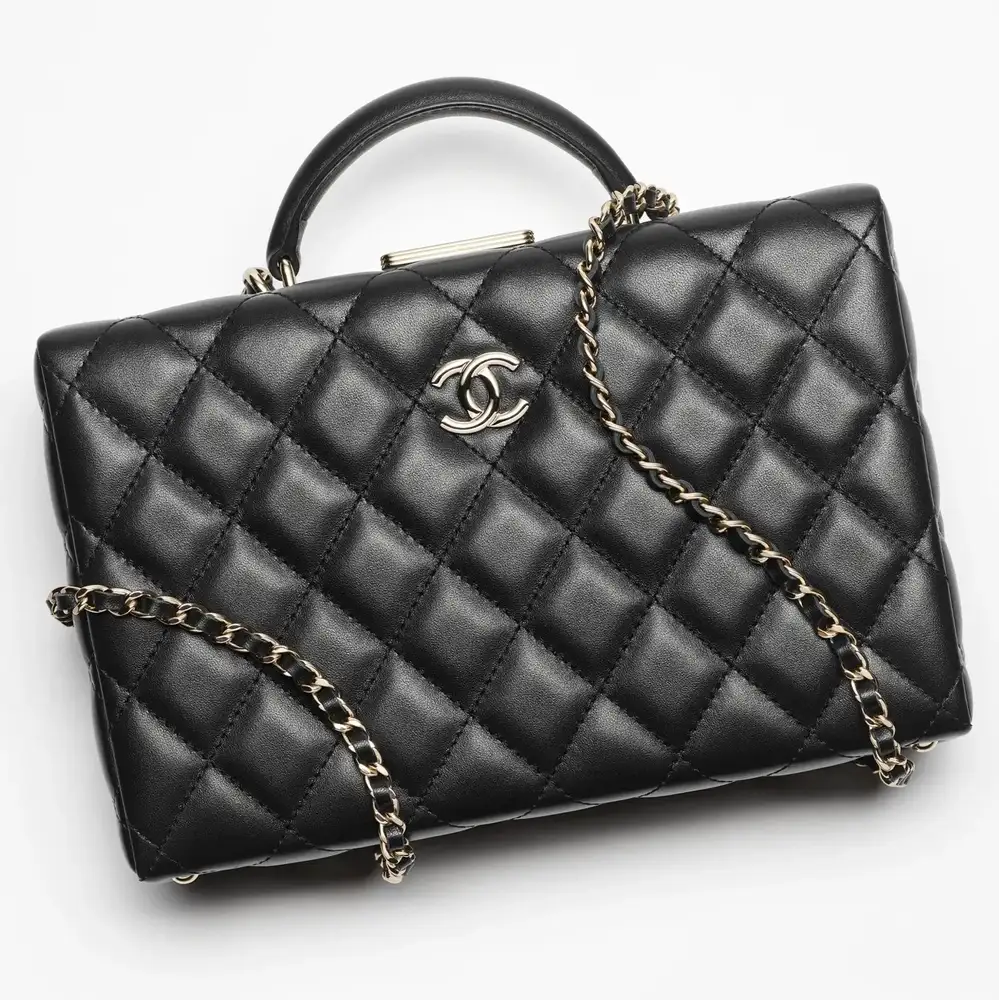 Chanel Box Bag in Lambskin Black(1)