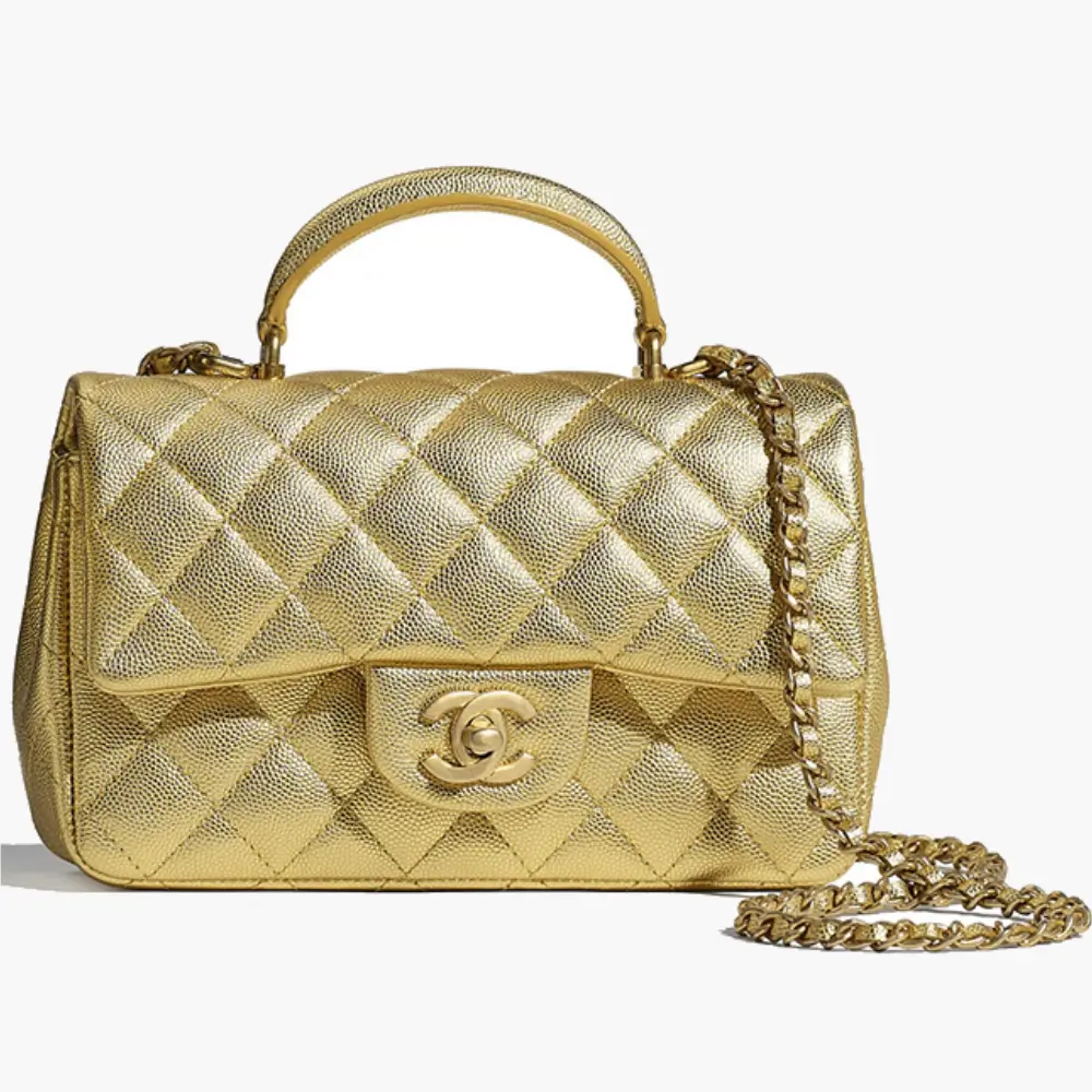 Chanel Classic Flap Bag Top Handle 2
