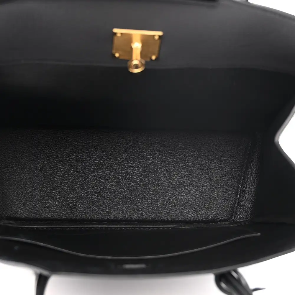 Hermes Bir in En Desordre 30 Bag in Togo Swift Interior pockets