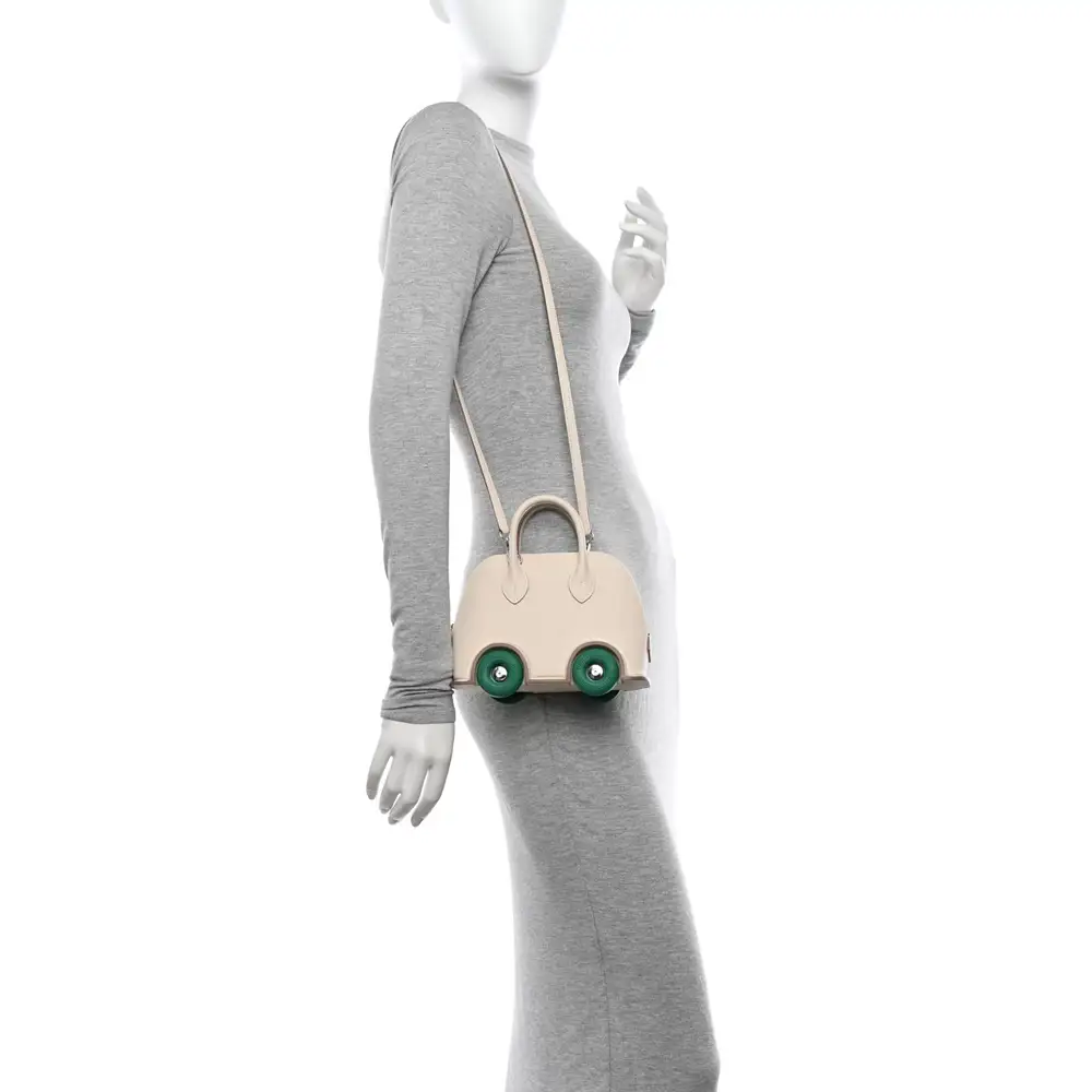 Hermes Bolide On The Wheels Bag in Epsom Model shots
