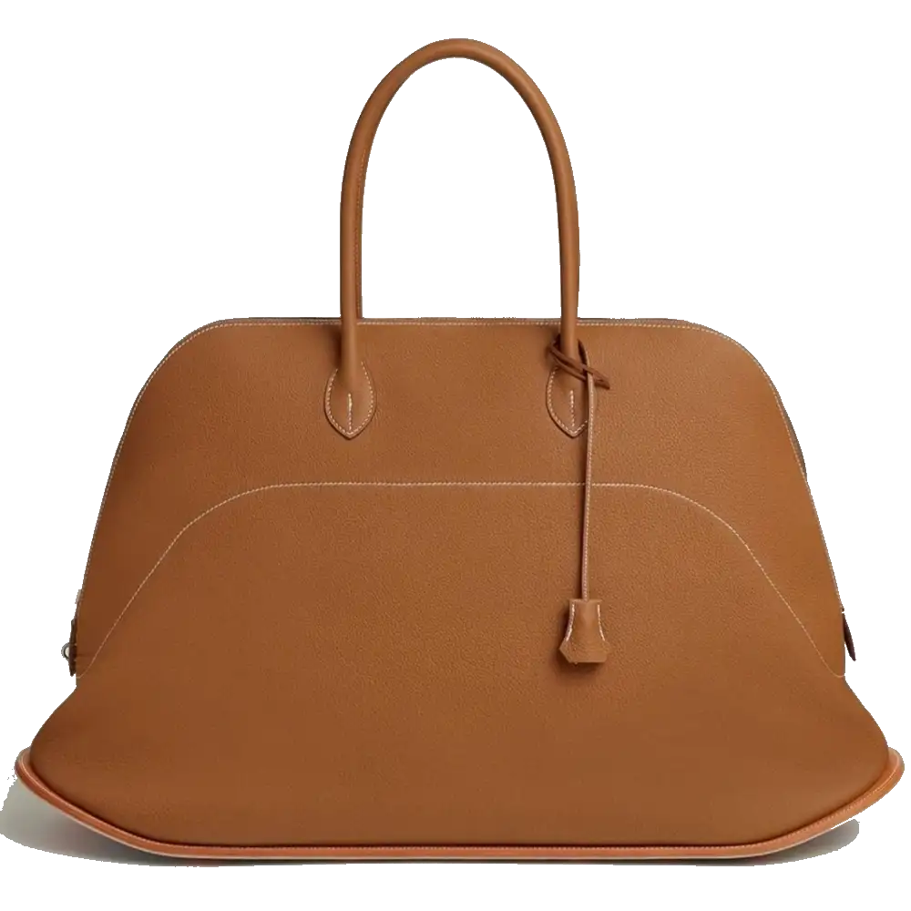 Hermes Bolide Skate 65 Bag in Togo Leather Gold