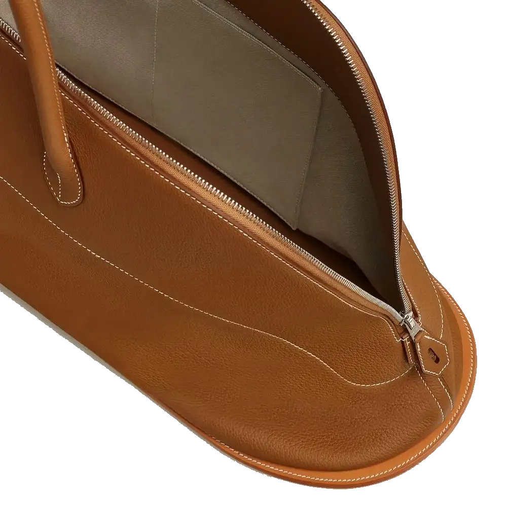 Hermes Bolide Skate 65 Bag in Togo Leather Interior pockets