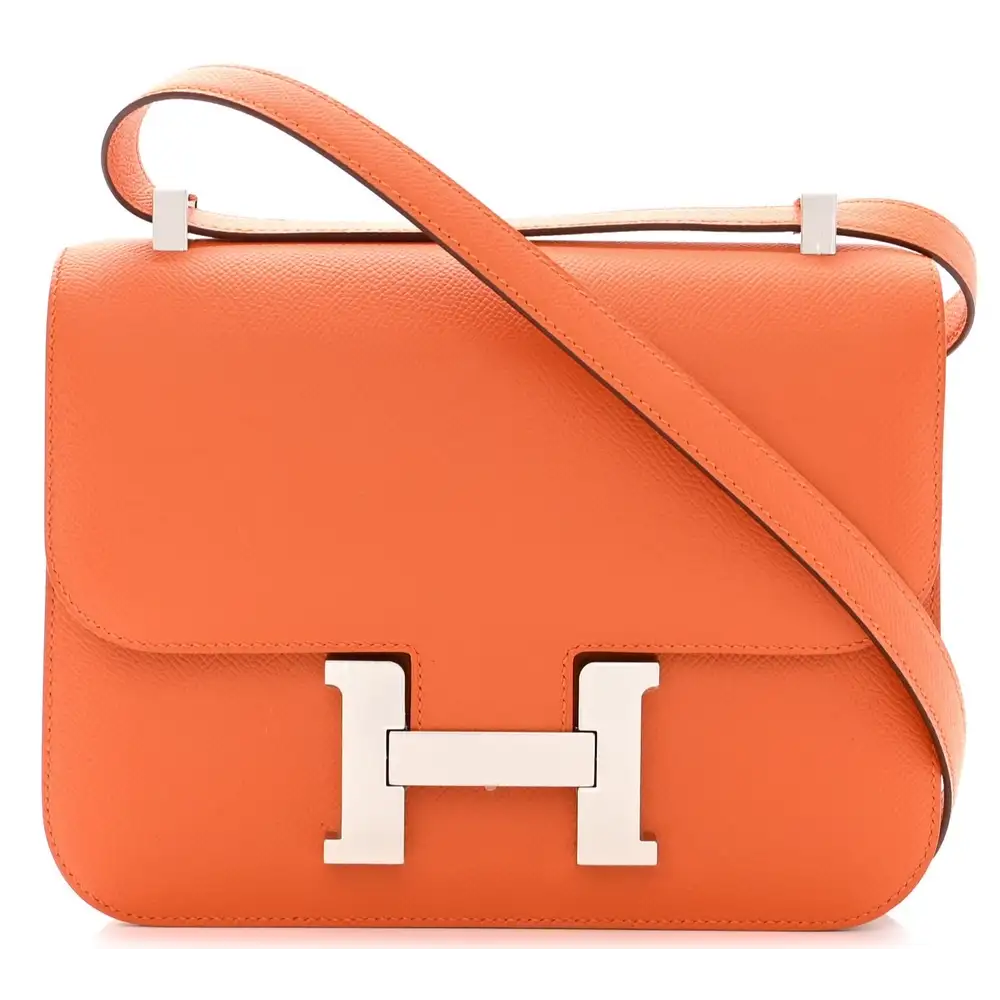 Hermes Constance 1 24 Bag in Epsom Orange
