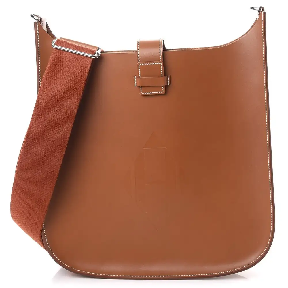 Hermes Evelyne Sellier 29 Bag in Vache Hunter Gold