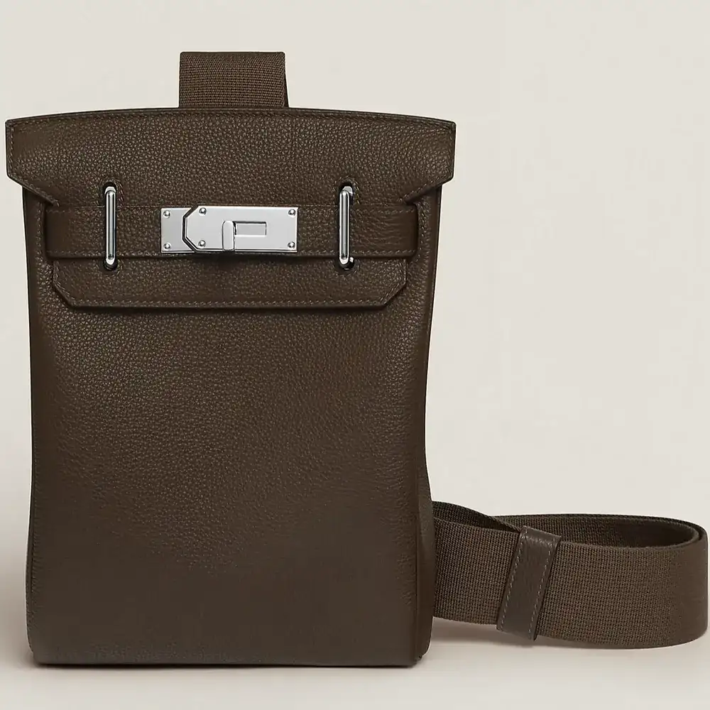 Hermes Hac A Doc PM Backpack in Togo Écorce
