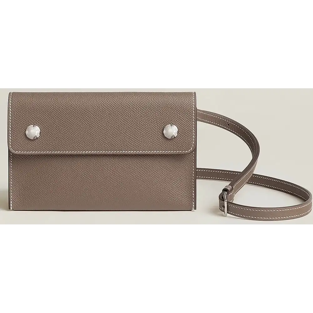 Hermes Hermessnap Wallet in Epsom Étoupe