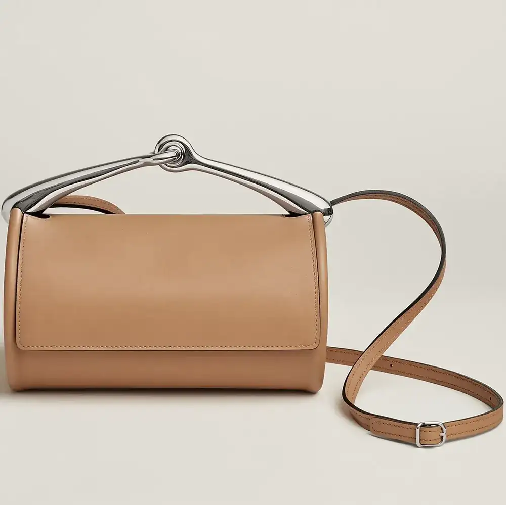 Hermes Maximors Bag in Swift Chai