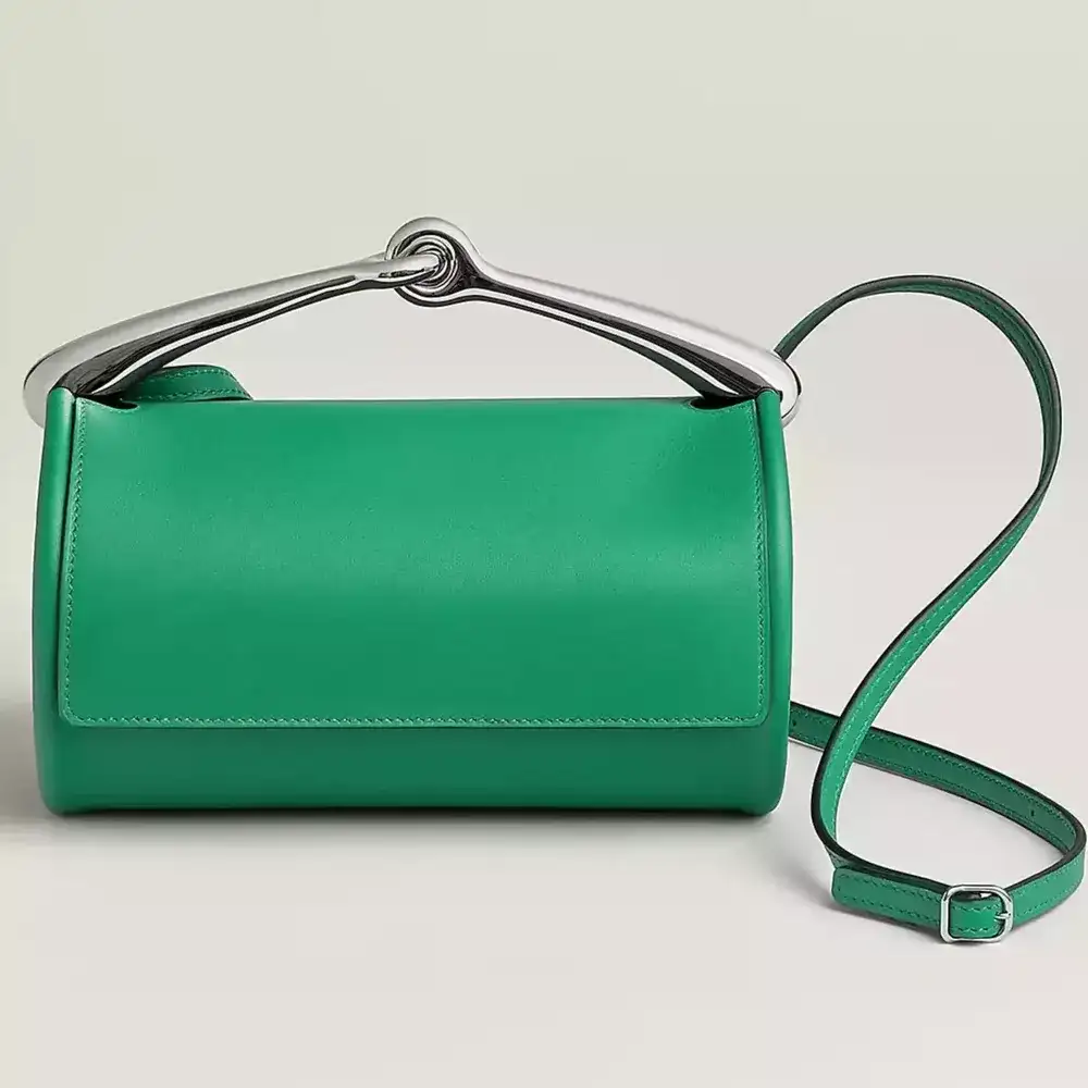 Hermes Maximors Bag in Swift Menthe